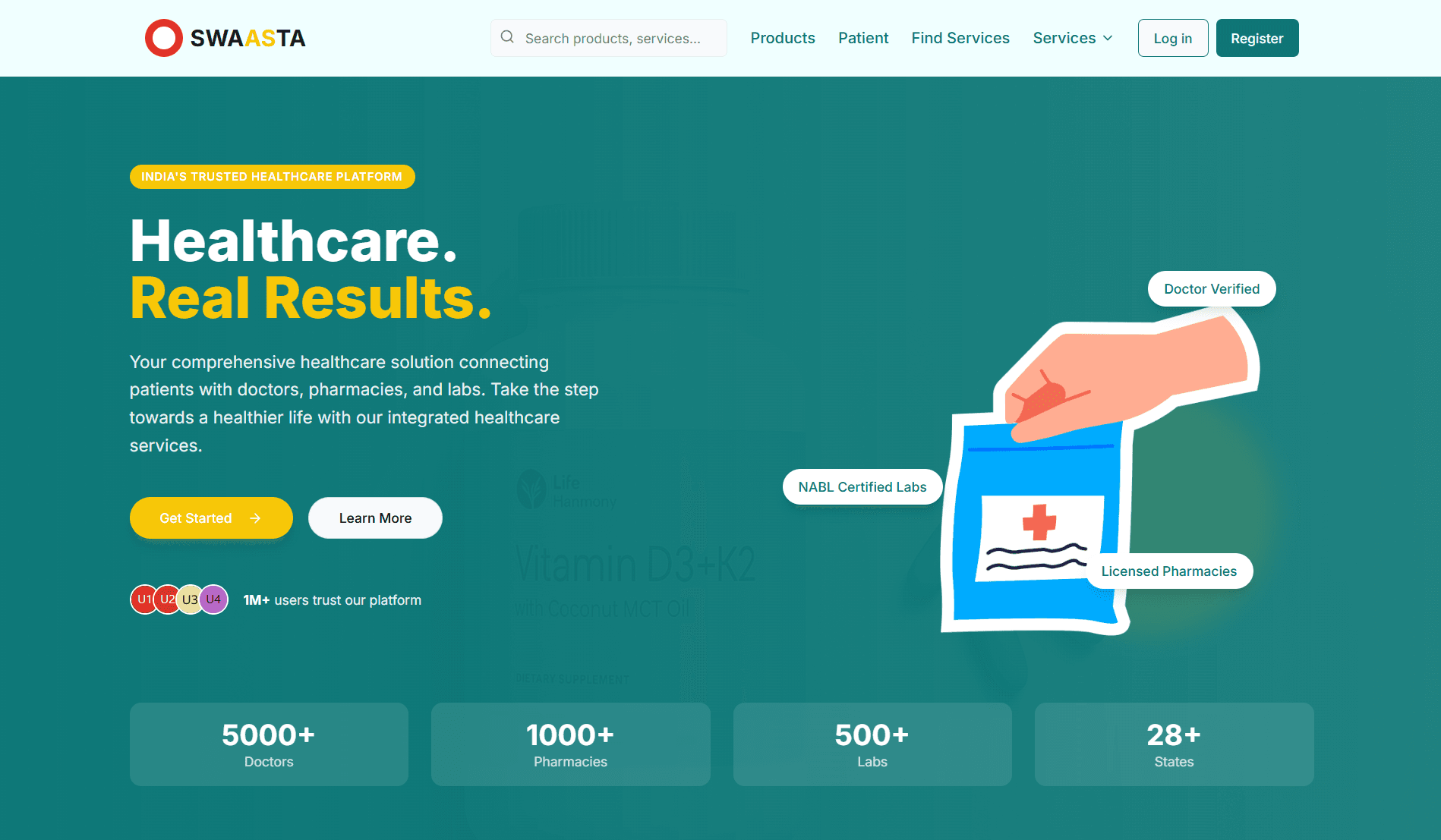 Swaasta  homepage